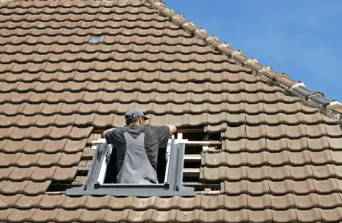 Pose de velux - Andlau